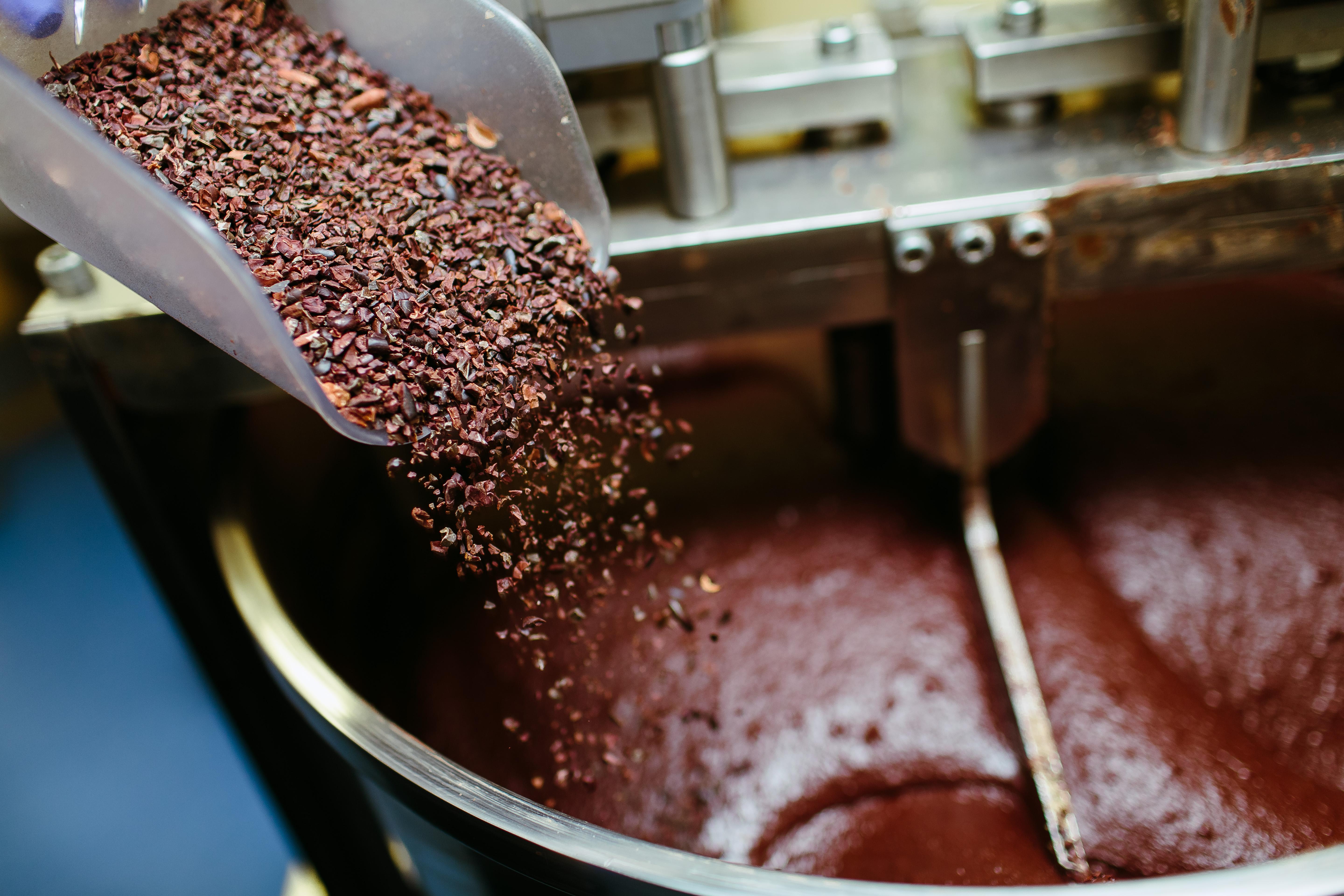 sem/artisan-chocolate-making-and-adding-cocoa-grits